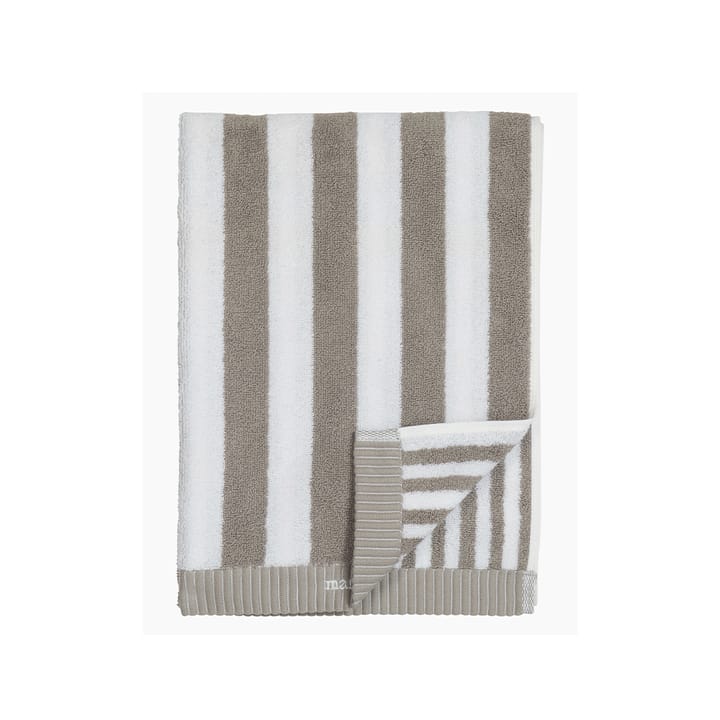 Kaksi Raitaa white-grey, 50 x 70cm Marimekko