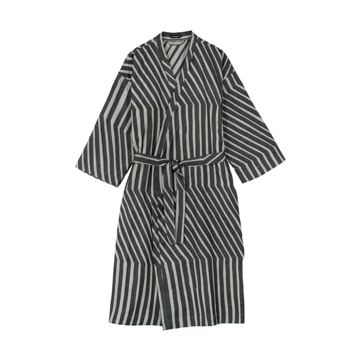 Kalasääski Bademantel - Off white-charcoal L/XL - Marimekko