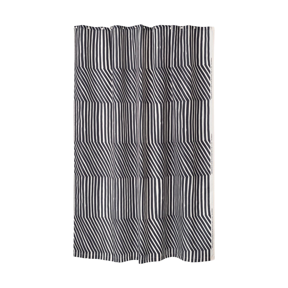 Marimekko Kalasääski Duschvorhang 180x200 cm Off white-charcoal