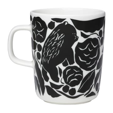 Karhuemo Tasse 2,5dl - Weiß-dunkelgrün - Marimekko