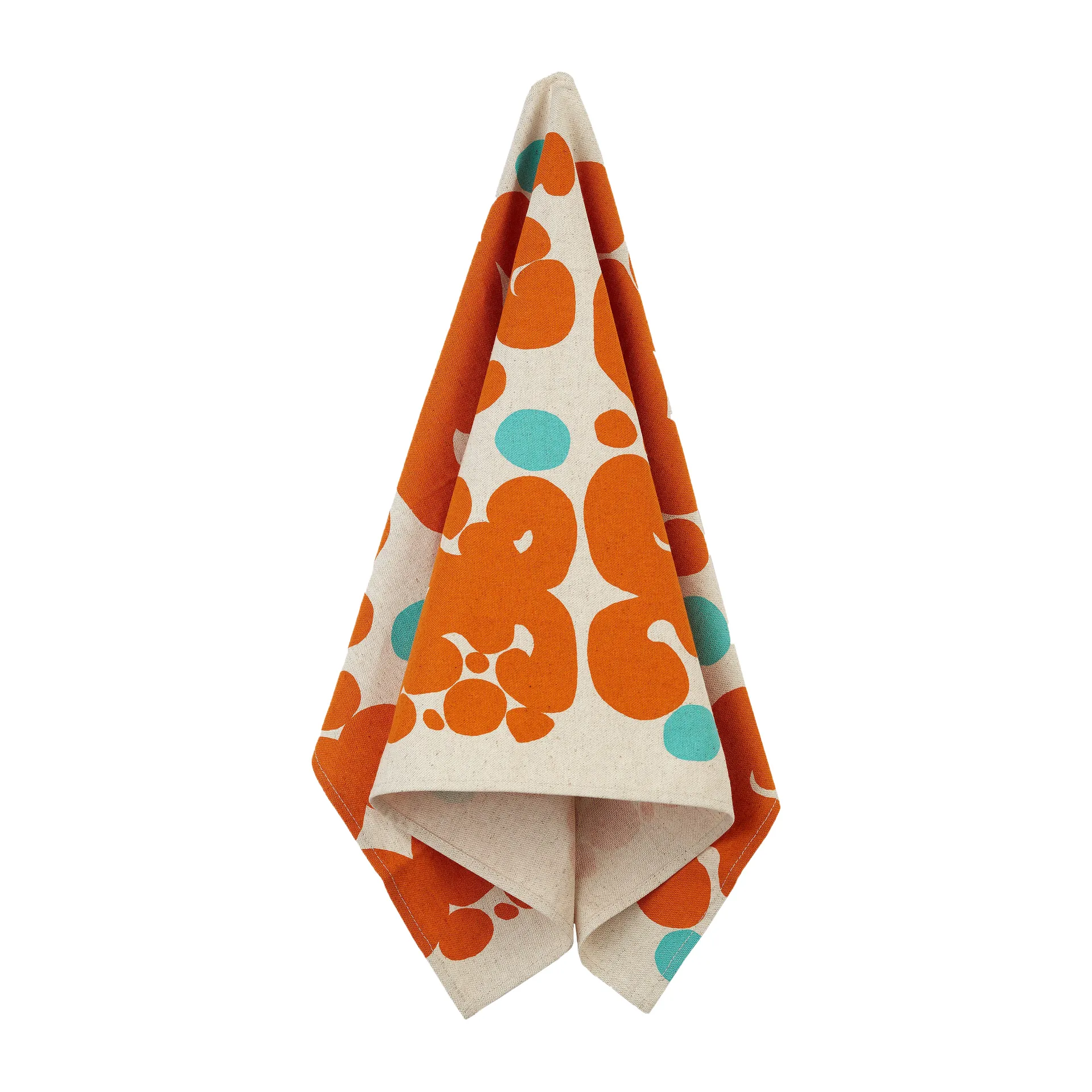 Keidas Geschirrtuch 43 x 70cm, Beige-orange-türkis Marimekko