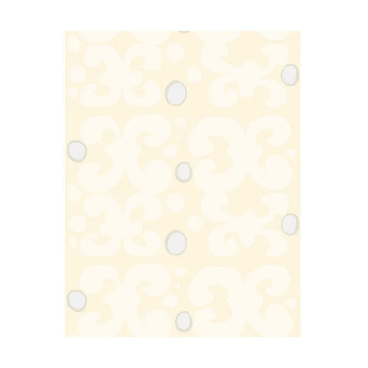 Keidas Stoff - Chalk-natural white-silver grey-sateen - Marimekko