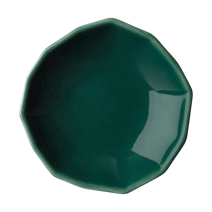 Kivet shape Teller 9 cm - dark green - Marimekko