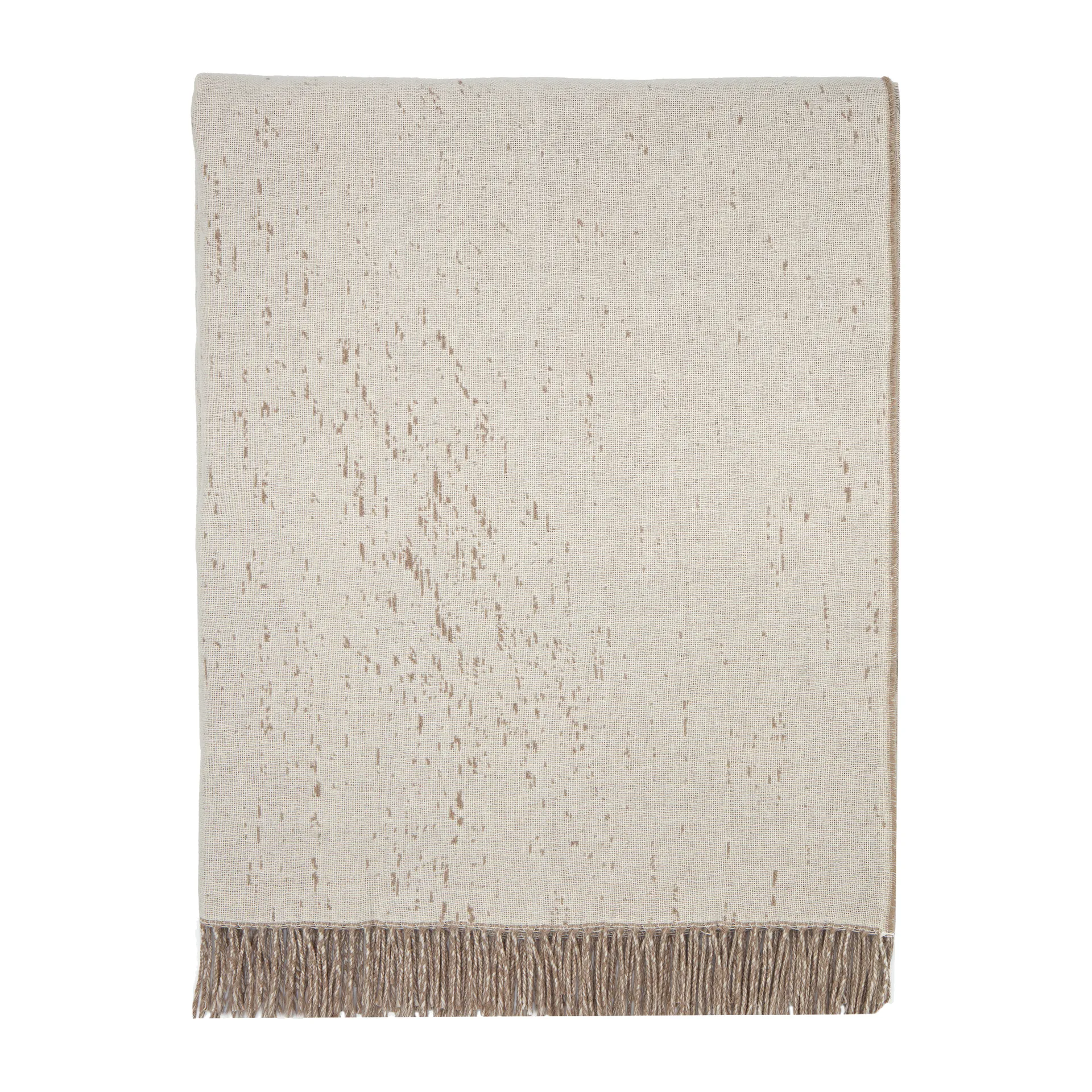 Kuiskaus Decke, Weiß-beige Marimekko