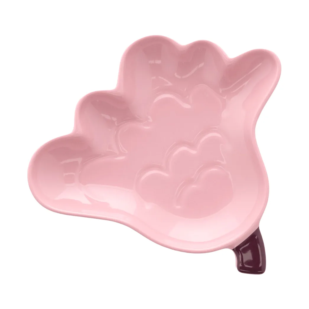 Kukasta Kukkaan Dessertteller, Pink-petrol, Ø15 cm Marimekko