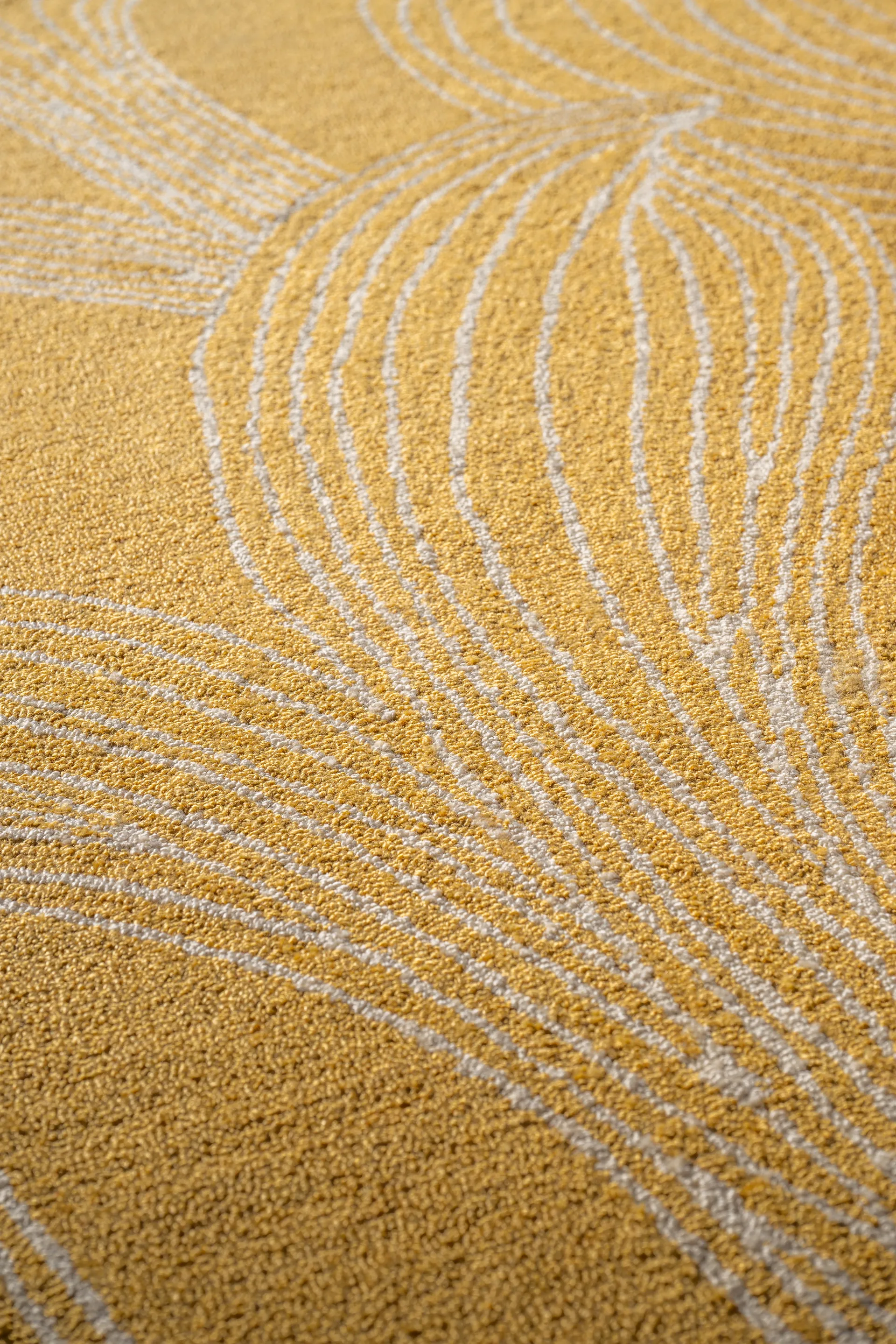 Kukat puhkeavat matte Outdoor, Straw, 160x230 cm Marimekko