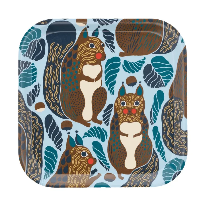 Kurre Tablett - Himmelblau-Mehrfarbig - Marimekko