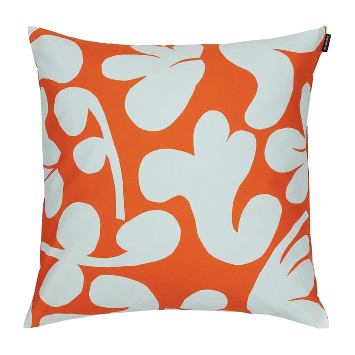 Leikko Kissenbezug 50 x 50cm, Orange-hellblau Marimekko