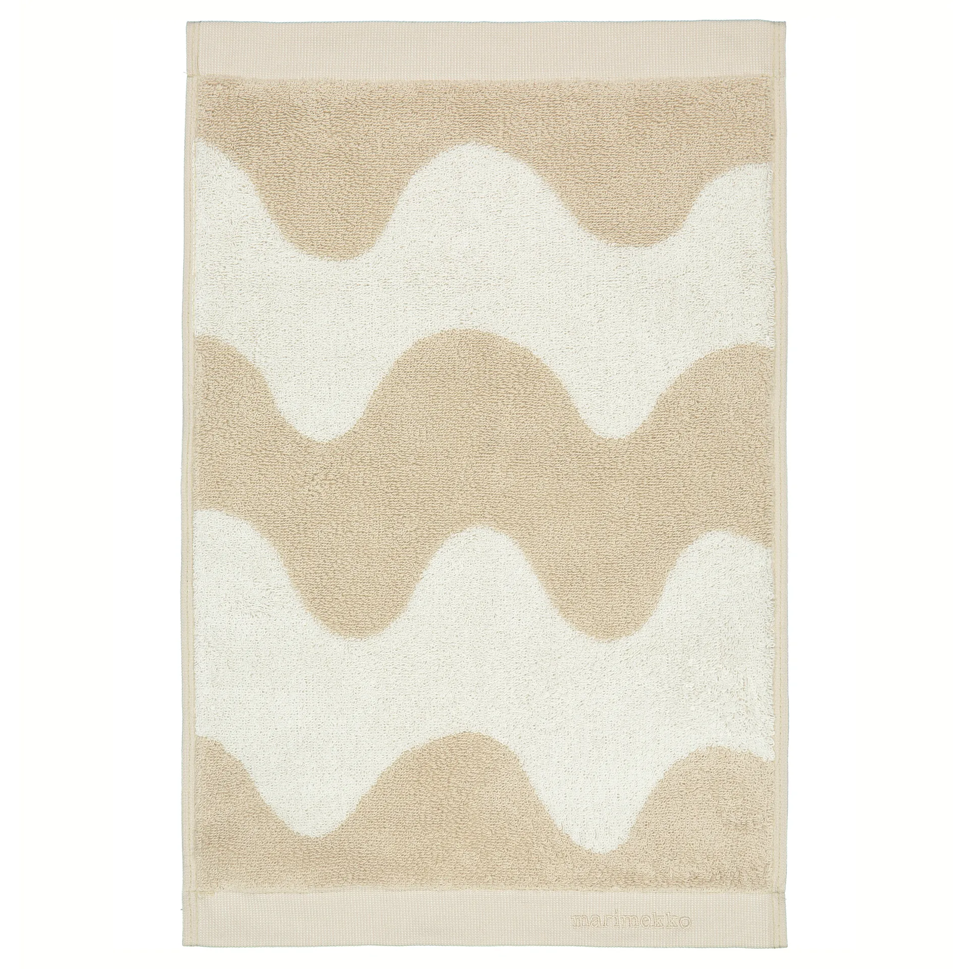 Lokki Handtuch beige-weiß, 30 x 50cm Marimekko