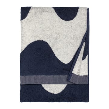 Lokki Handtuch dunkelblau-weiß - 50 x 70cm - Marimekko