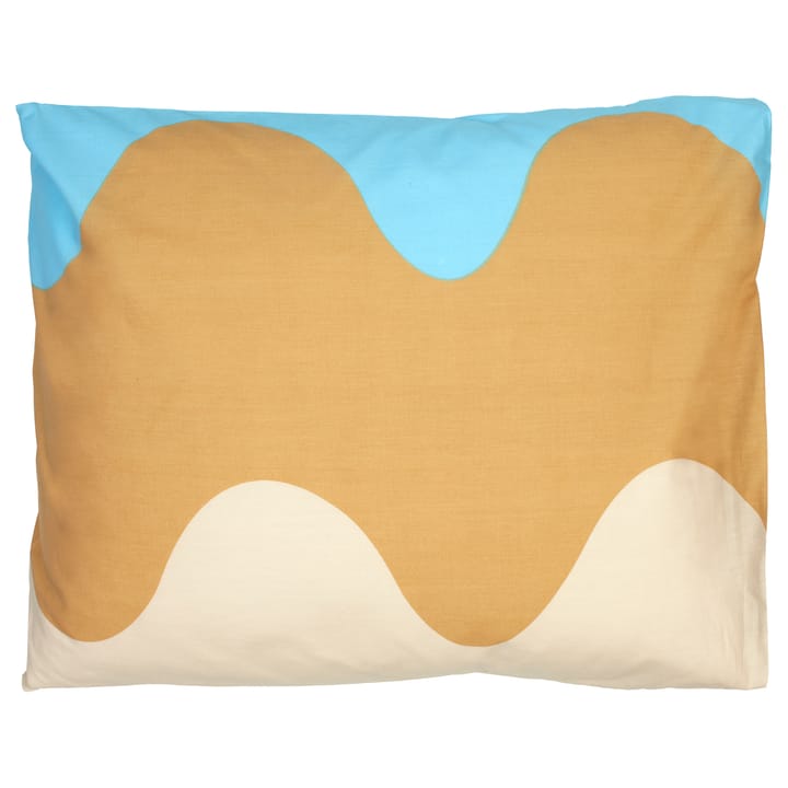 Lokki Kissenbezug 50 x 60cm - Beige-blau - Marimekko