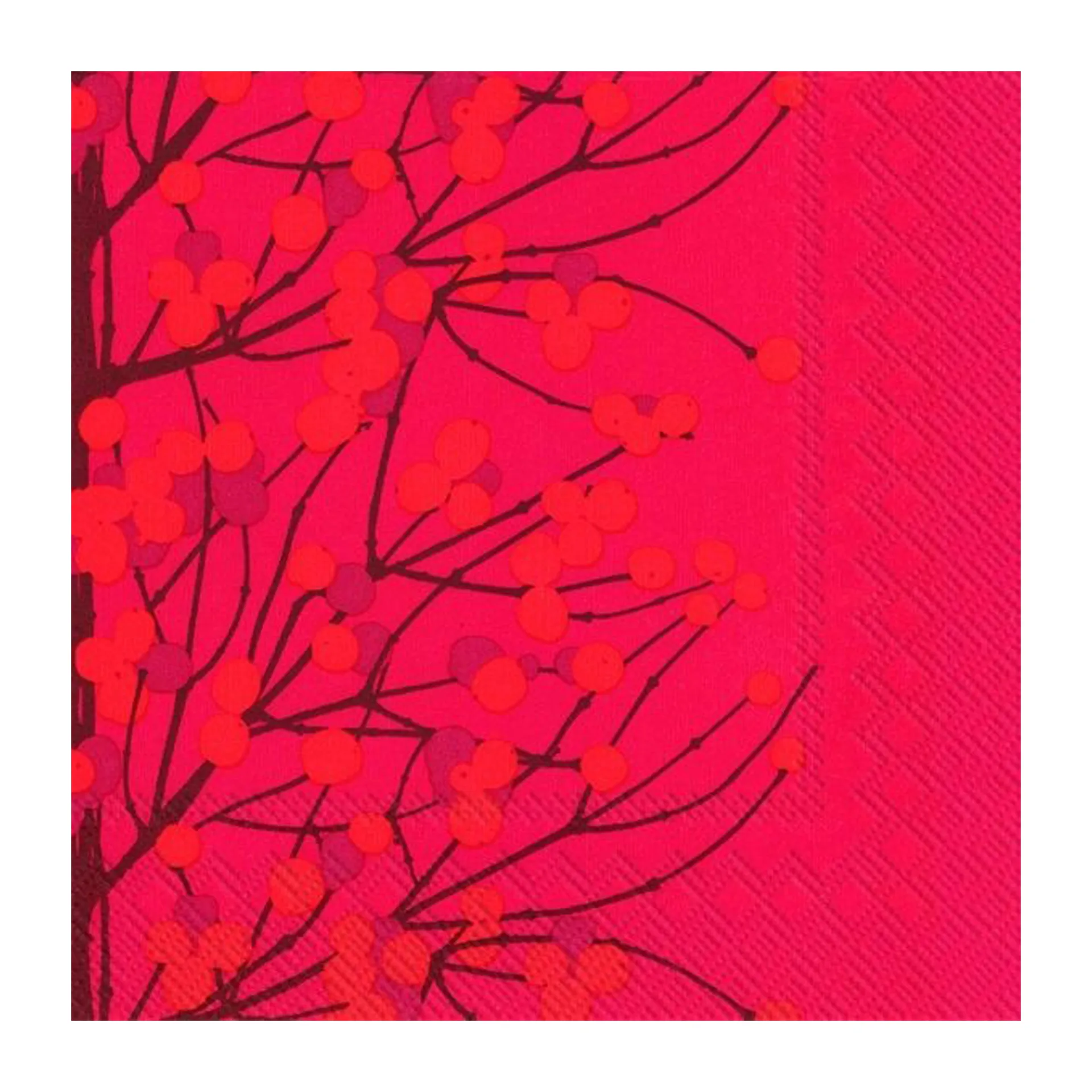 Lumimarja Serviette 40 x 40cm 20er Pack, Red Marimekko