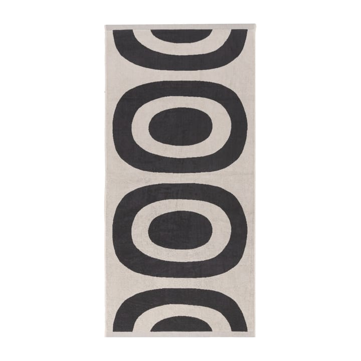 Melooni Badehandtuch 70 x 150cm - Charcoal-off white - Marimekko