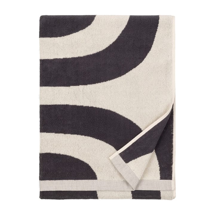 Melooni Badehandtuch 70 x 150cm, Charcoal-off white Marimekko