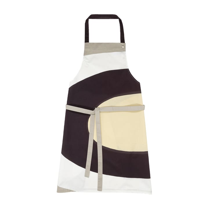 Melooni Schürze - Grau-weiß-beige - Marimekko