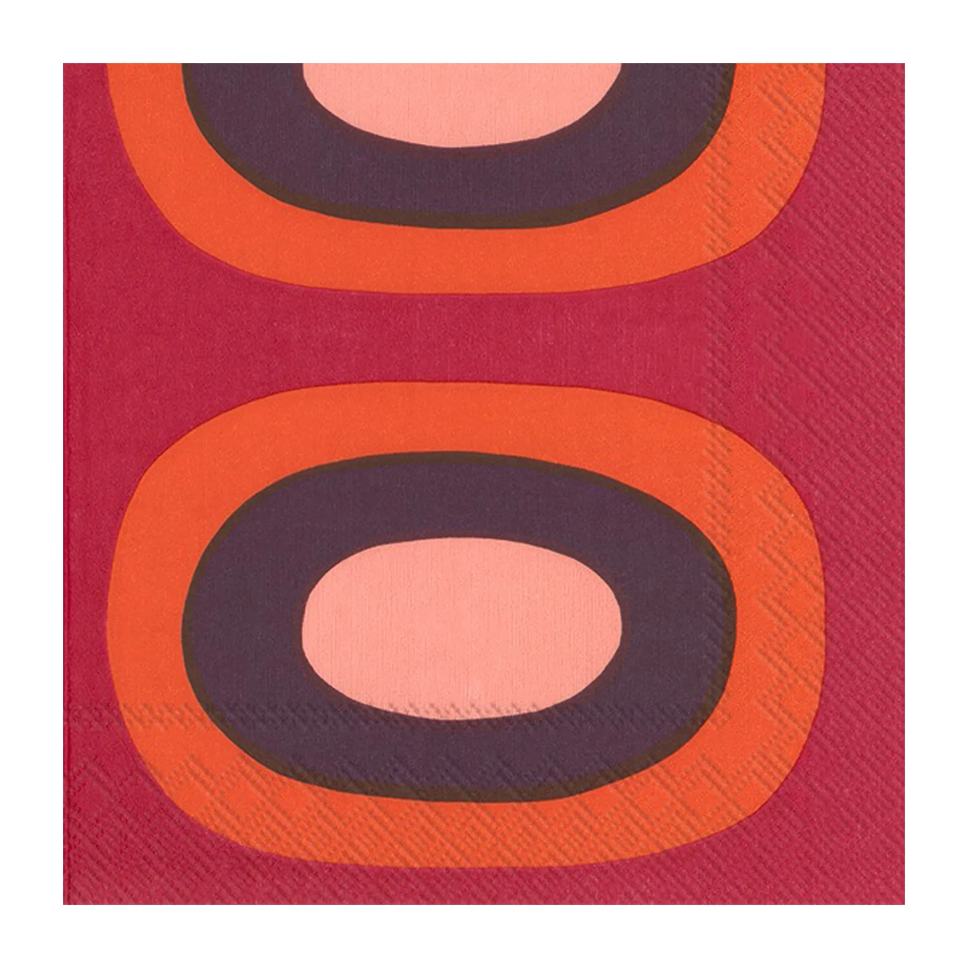 Melooni Serviette 33 x 33cm 20er Pack, Red Marimekko