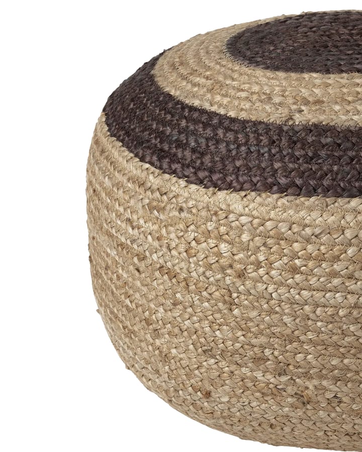 Melooni Sitzkissen Jute, Jute-Dunkelbraun Marimekko