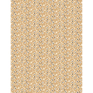 Mini-Unikko Stoff - Naturweiß-beige-blau - Marimekko