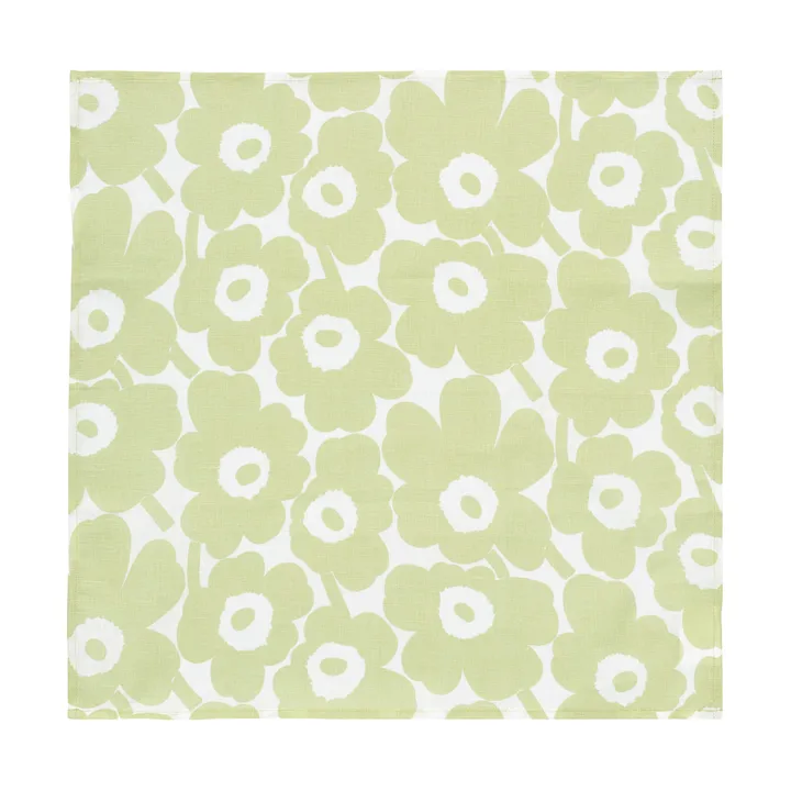 Mini unikko Stoffserviette 43x43 cm - Pear-white - Marimekko