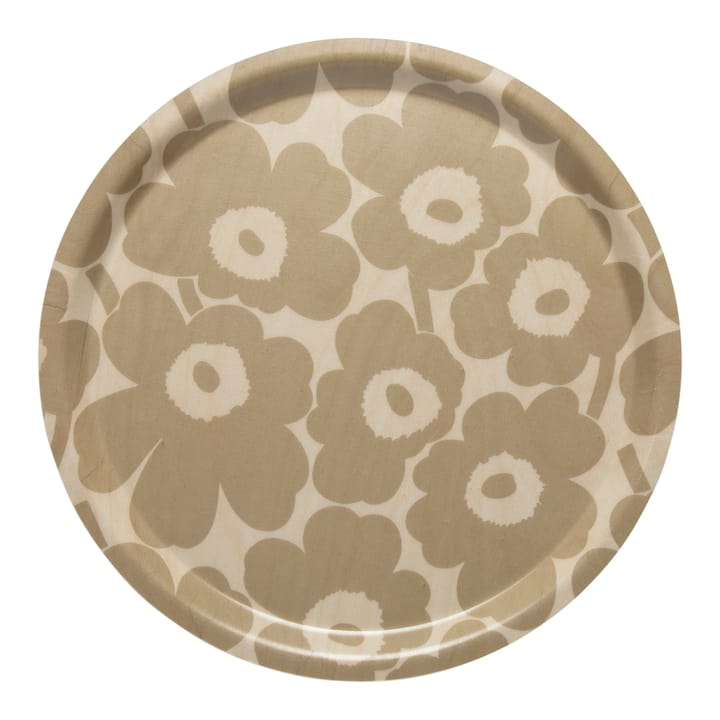 Mini Unikko Tablett - Hellbraun-beige - Marimekko