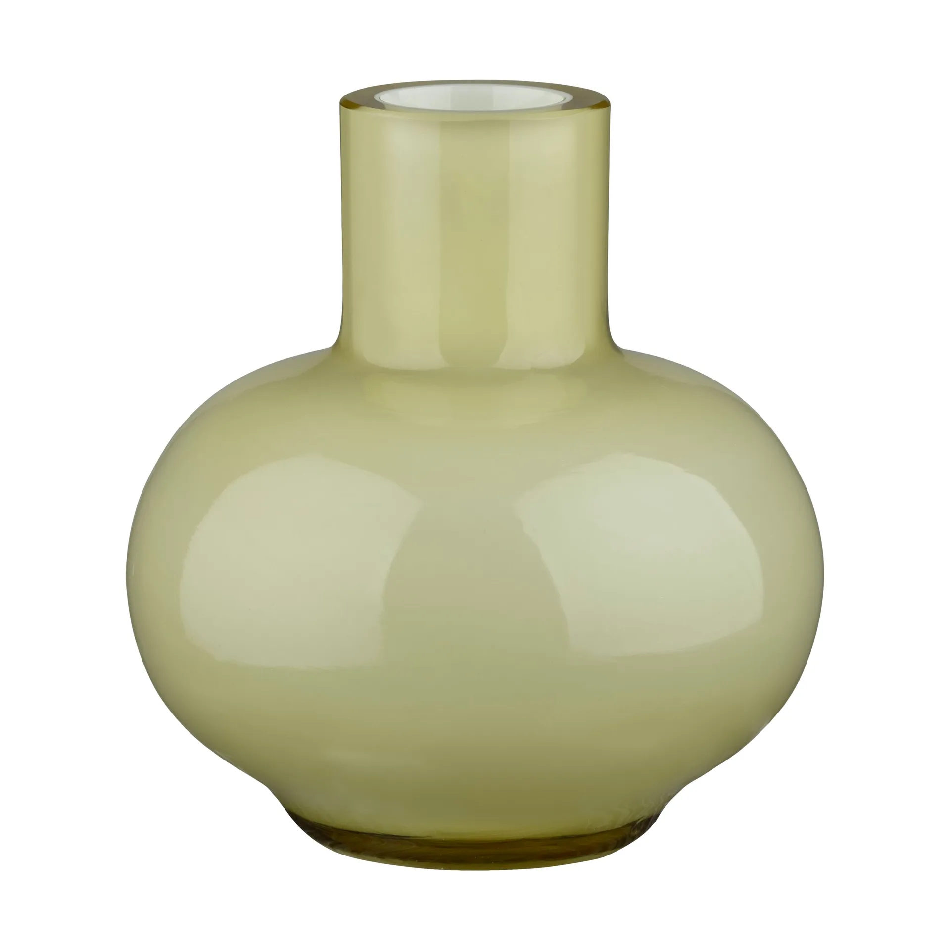 Mini Vase 6 cm, White asparagus Marimekko