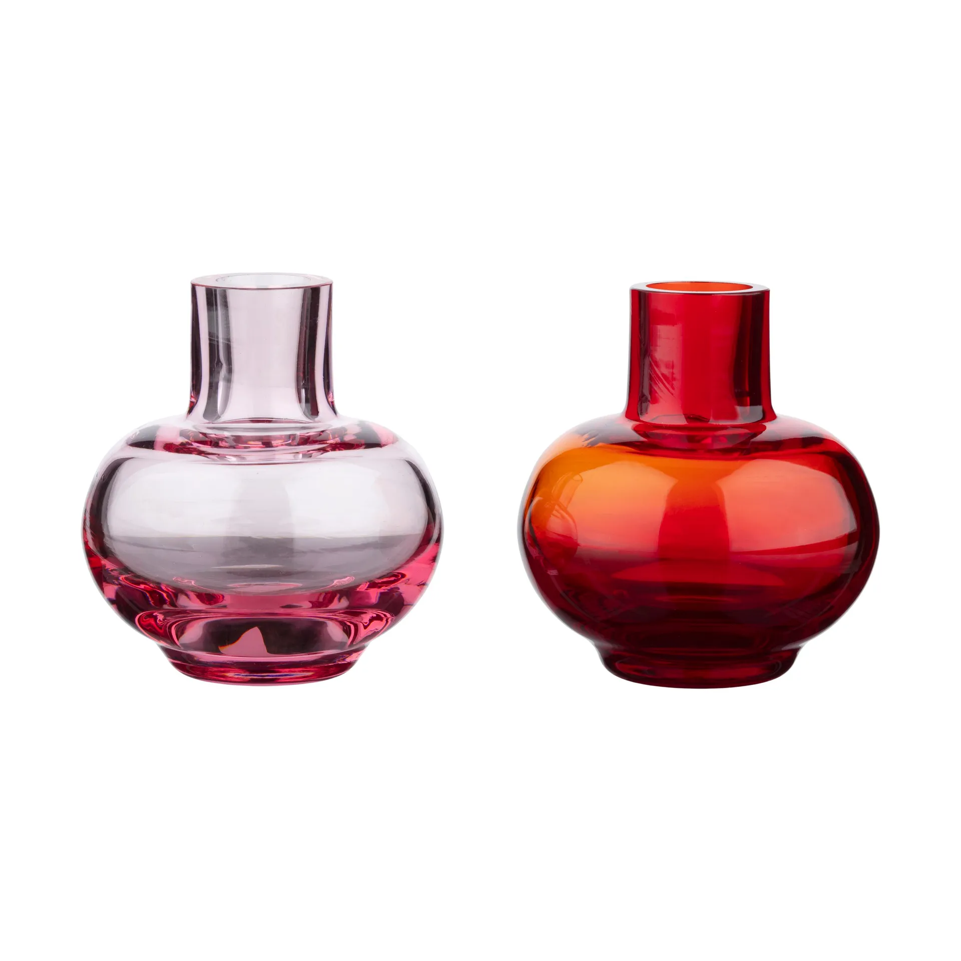 Mini Vase im 2-teiligem Set, Ruby red-pink Marimekko
