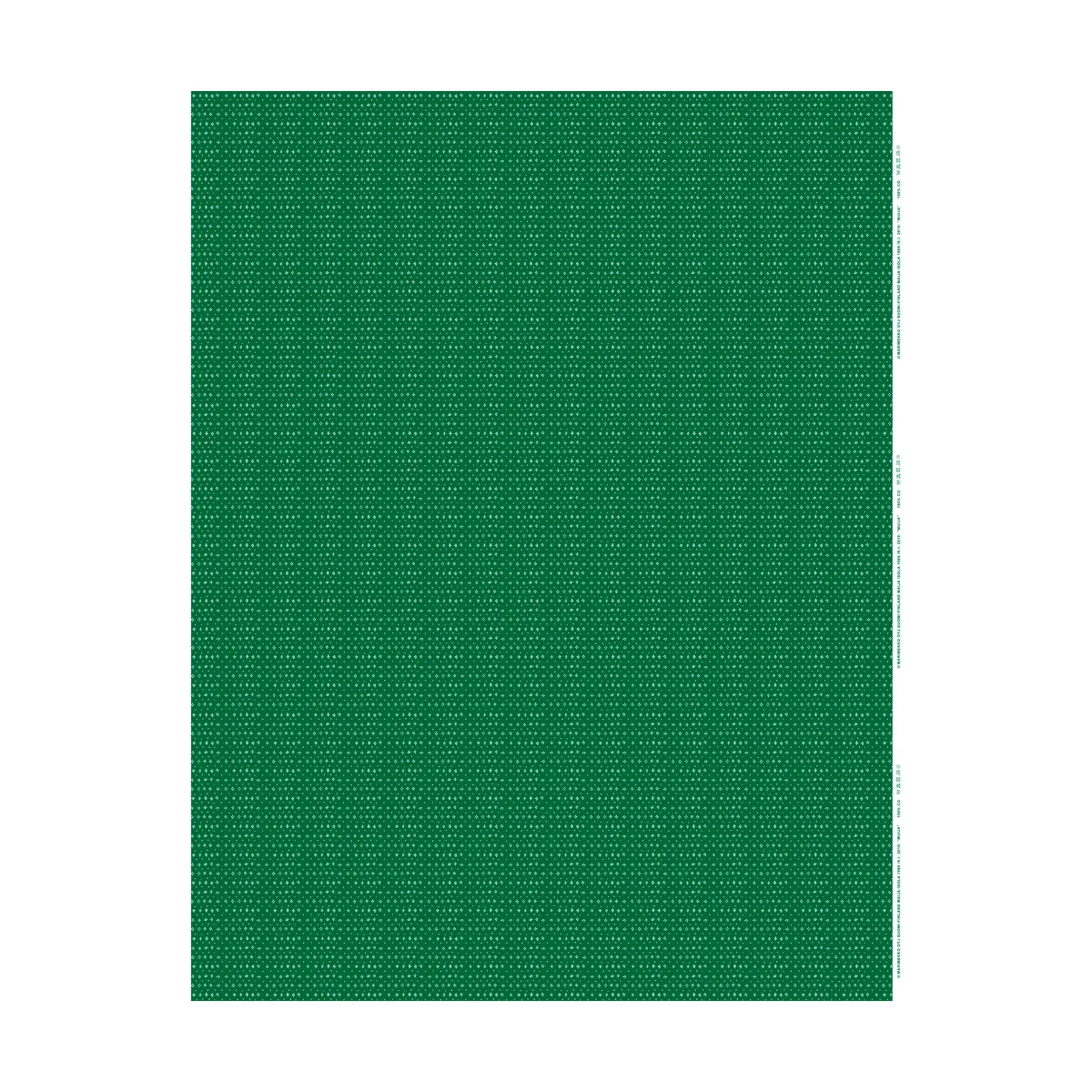 Marimekko Muija Stoff Baumwoll-Leinen Green