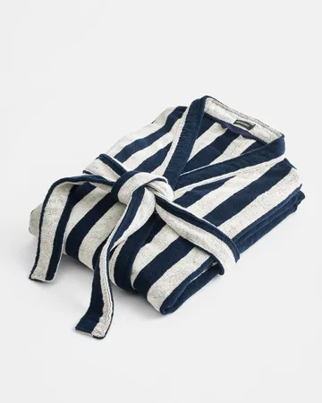 Nimikko Bademantel - Sand-dark blue, L/XL - Marimekko
