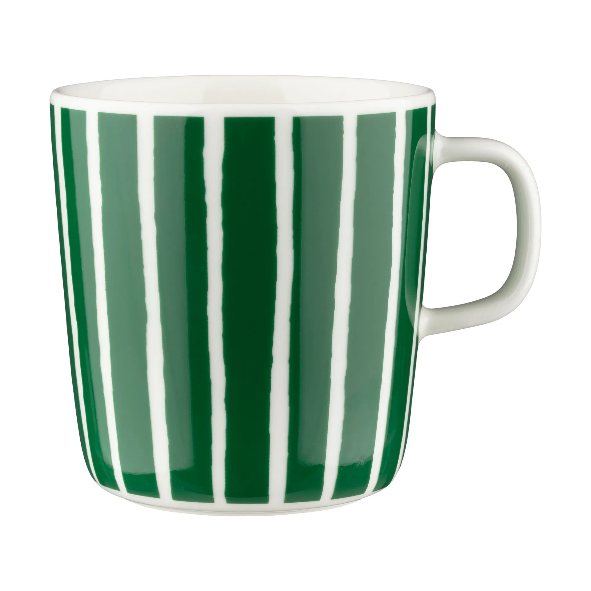 Oiva Piccolo Becher 400 ml, Green-White Marimekko