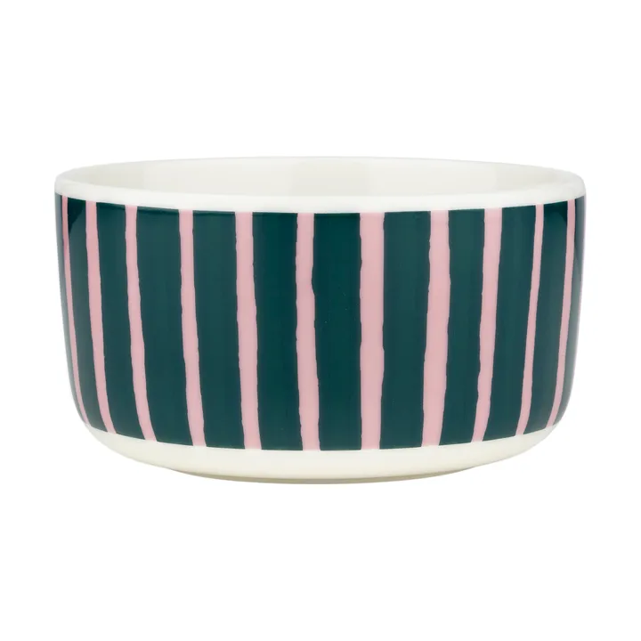 Oiva Piccolo Schale 50 cl - Green-pink - Marimekko