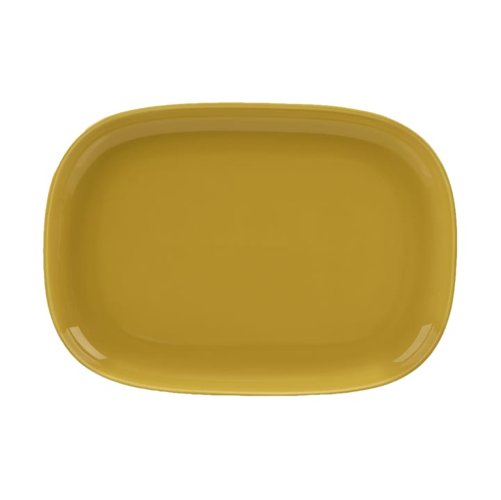 Oiva Servierteller 23x32 cm - Yellow - Marimekko