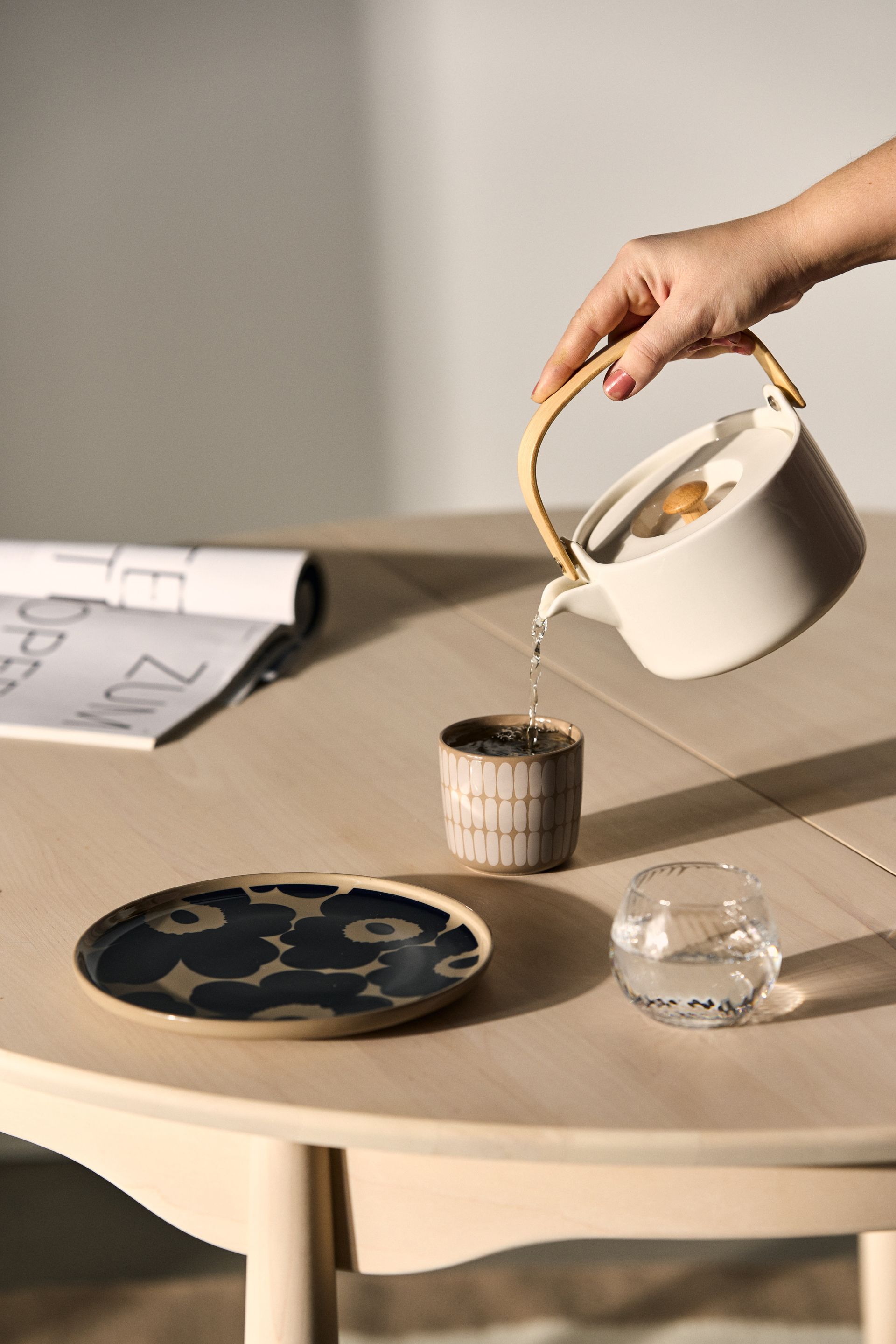 Oiva teapot by Marimekko