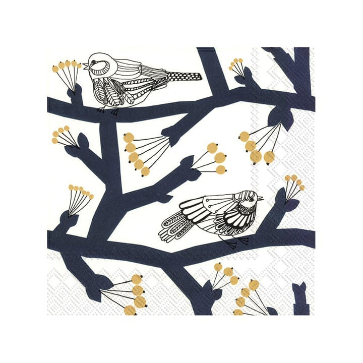 Pakkanen Serviette 20er Pack, Dark blue Marimekko