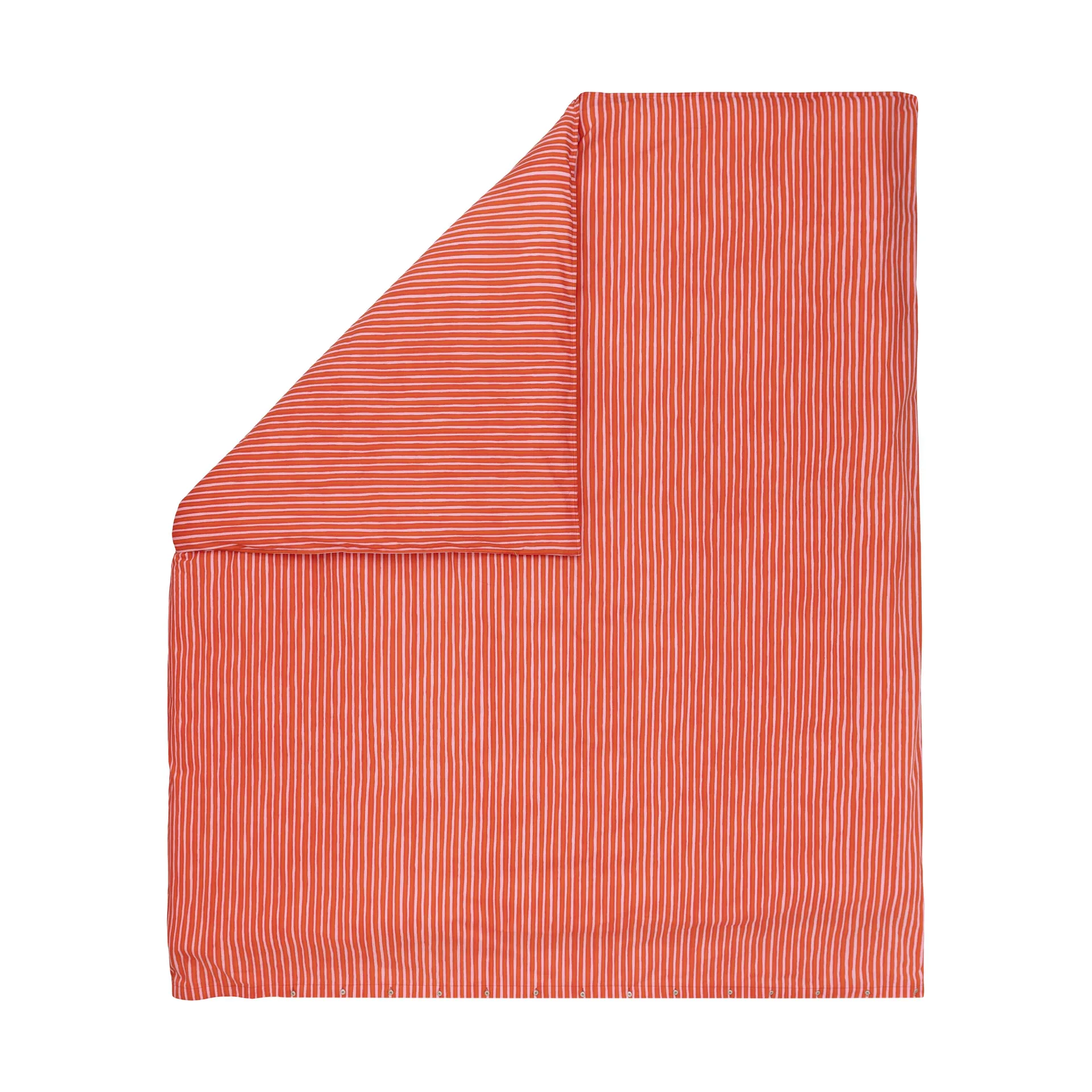 Piccolo Bettbezug 240x220 cm, Warm orange-pink Marimekko