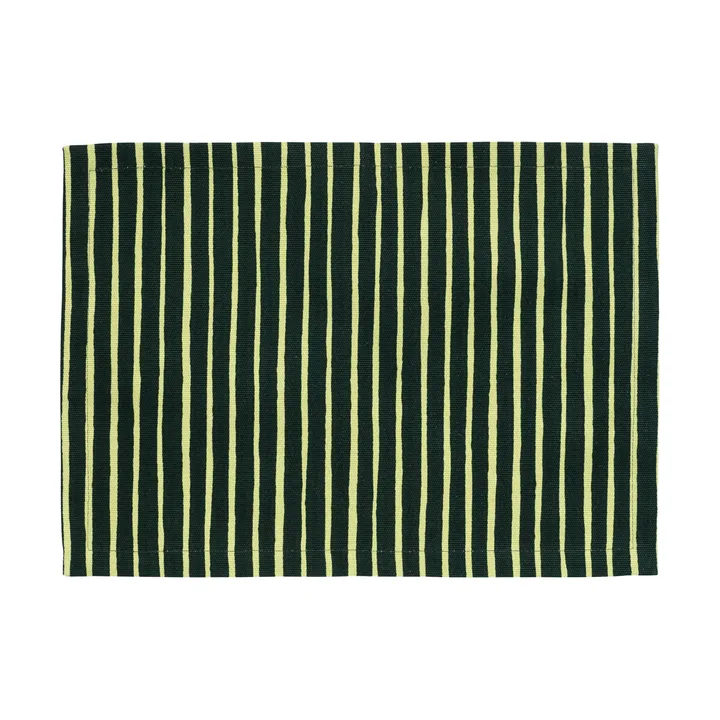 Piccolo fabric Tischset - Pear-dark green - Marimekko