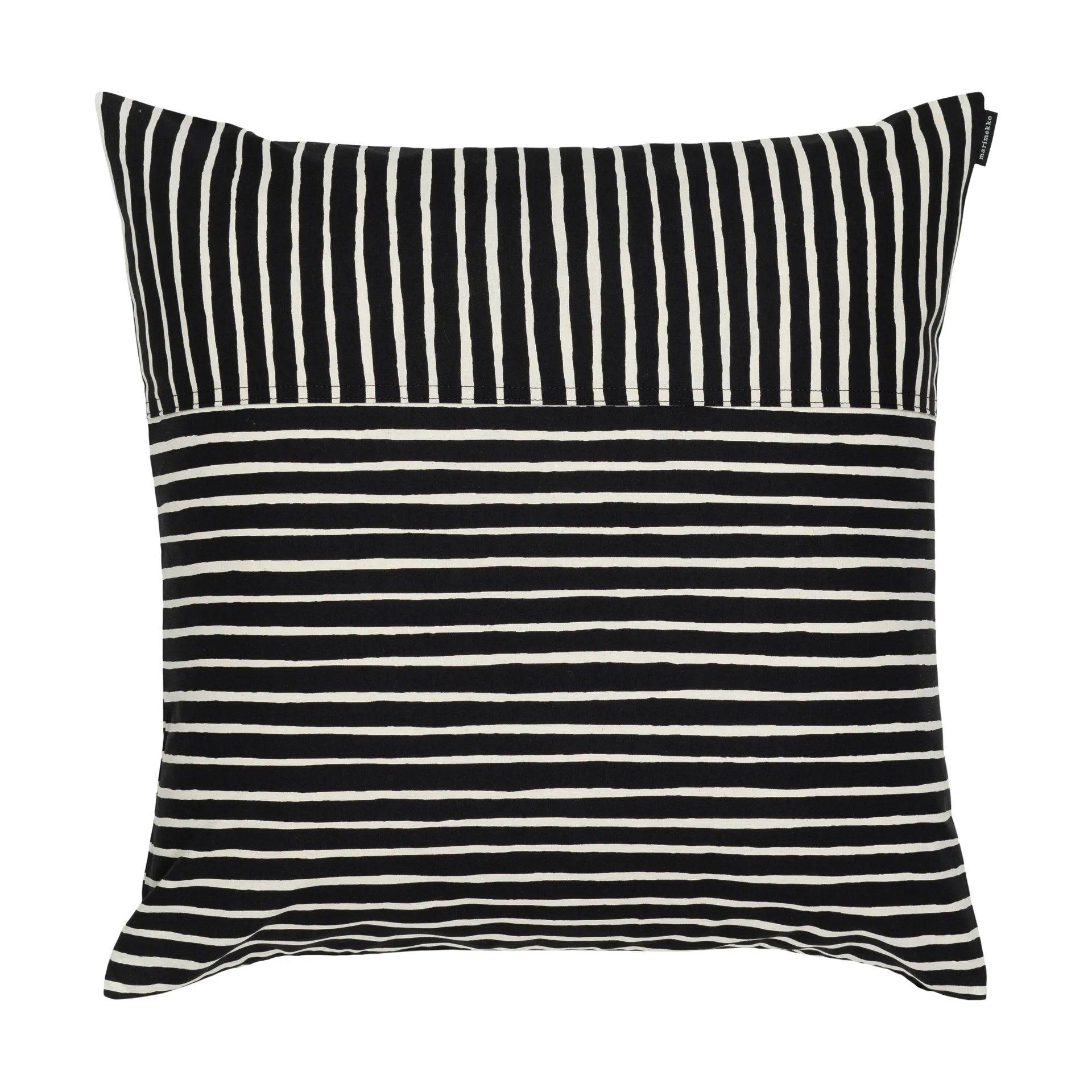 Piccolo Kissenbezug 50x50 cm, Black-cotton Marimekko