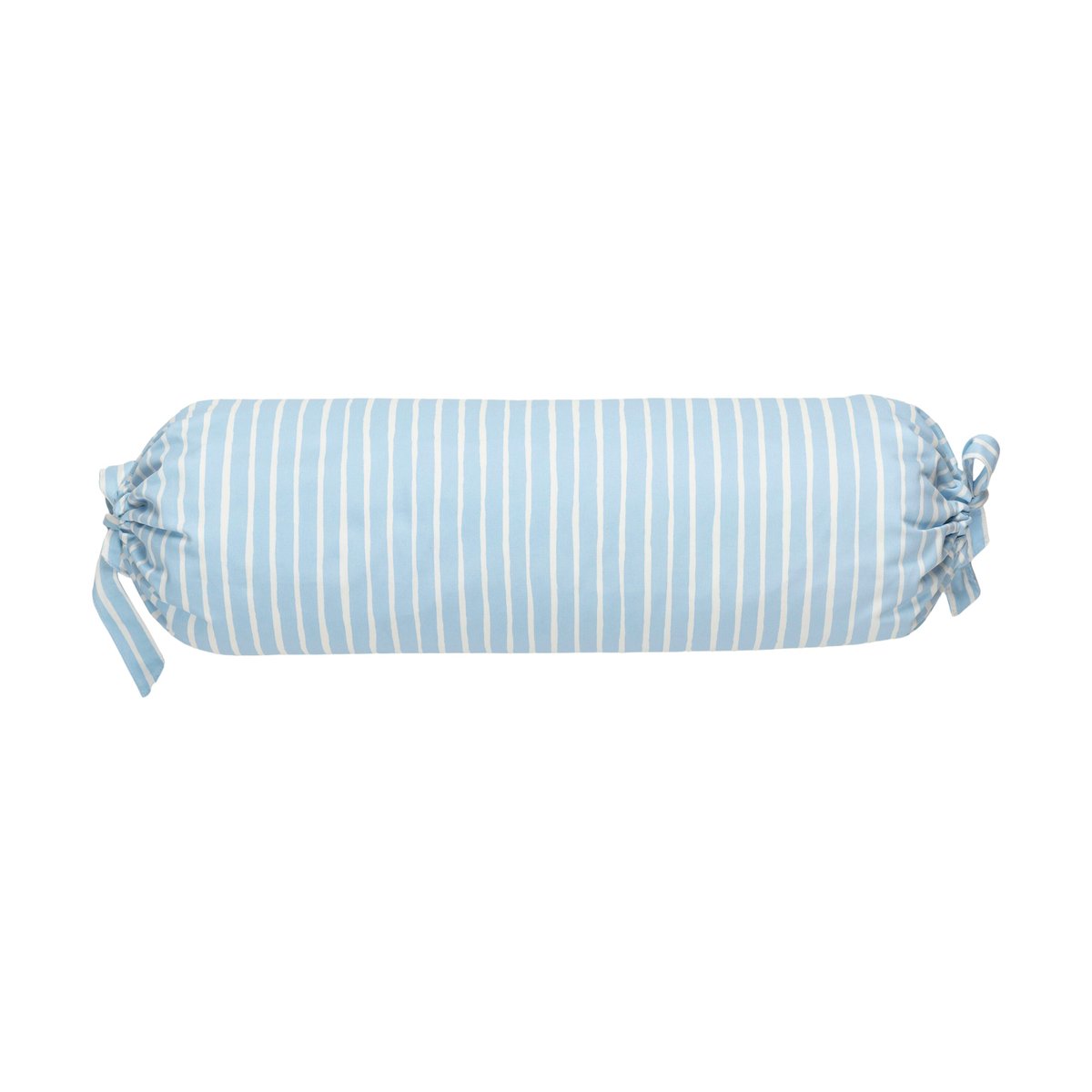 Marimekko Piccolo Nackenkissen Ø19x54 cm Light blue-weiss