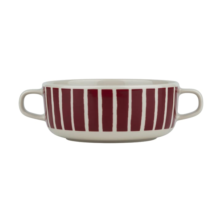 Piccolo Schüssel mit Henkel 5 dl - Burgundy - Marimekko