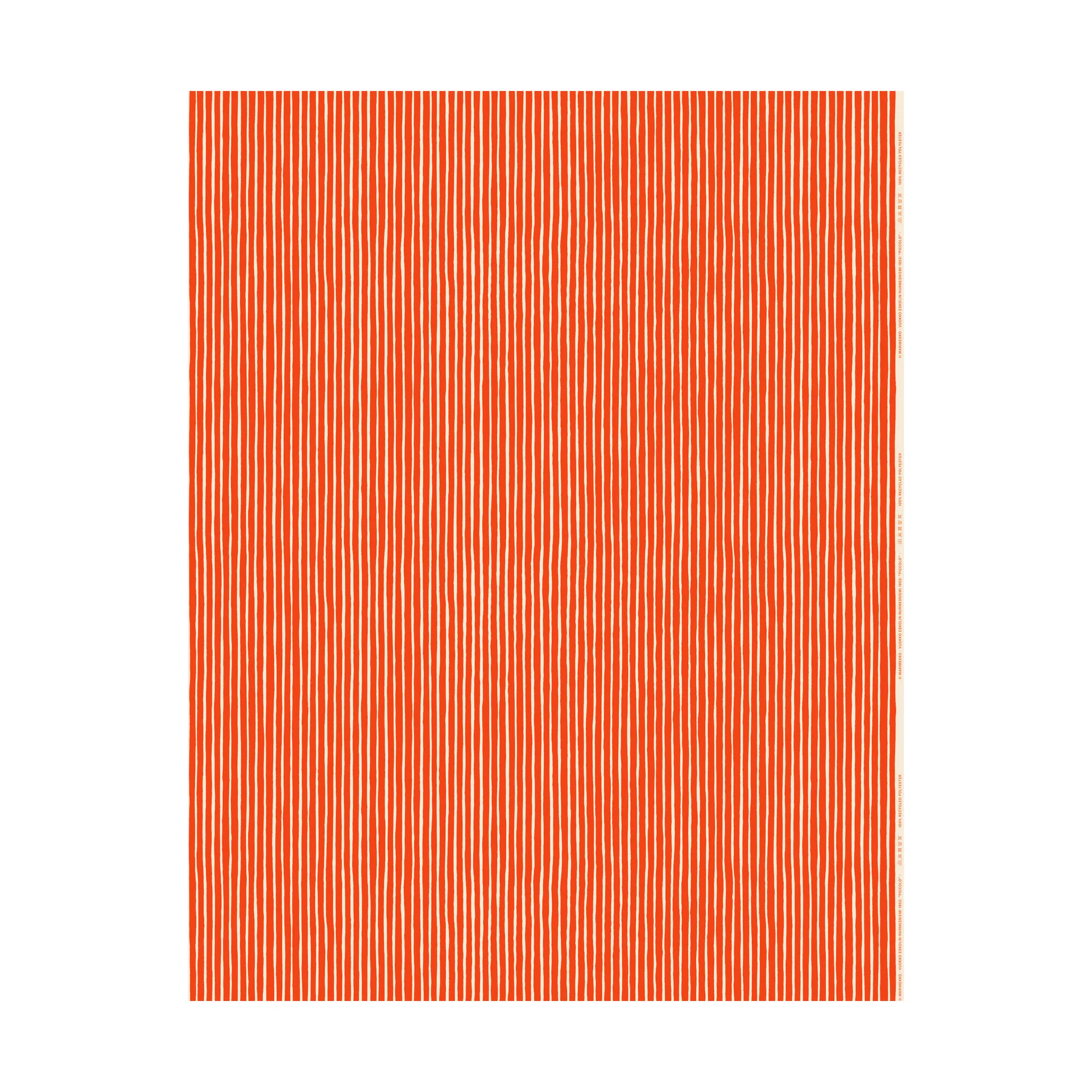 Piccolo Stoff für den Außenbereich, Offwhite-tomato red Marimekko