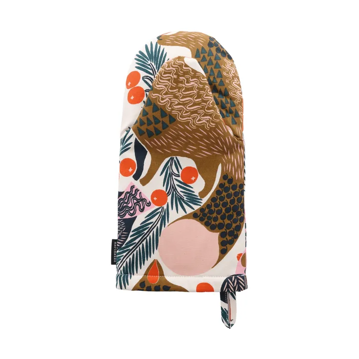 Pieni Ketunmarja Topfhandschuh - Weiß-Multicolor - Marimekko