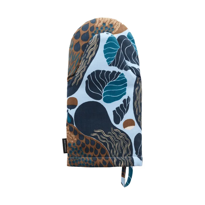 Pieni Kurre Ofenhandschuh - Himmelblau-Mehrfarbig - Marimekko