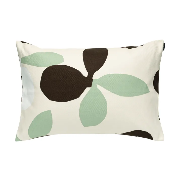 Pieni Omppo Kissenbezug - White, green, 40x60 cm - Marimekko