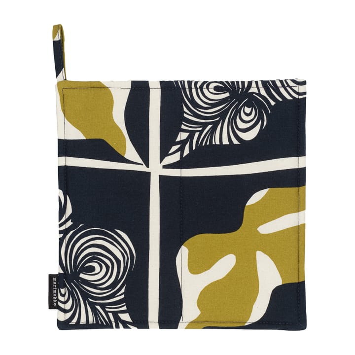 Pieni Rukinlapa Topflappen - Dunkelblau-grün-weiß - Marimekko