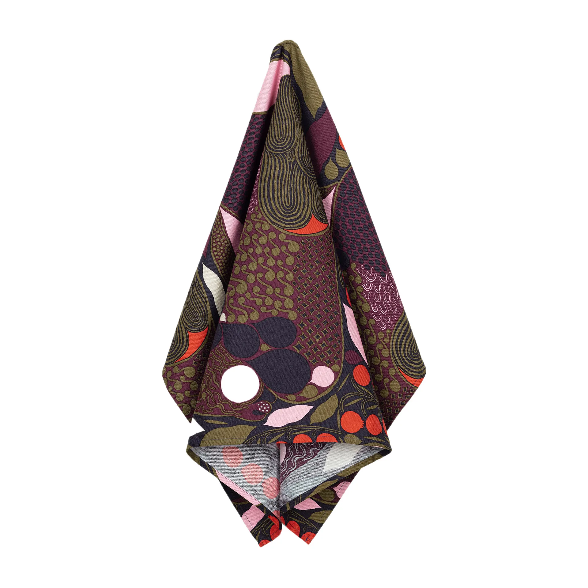 Pieni Rusakko Geschirrtuch 43 x 70 cm, Rosa-Braun Marimekko