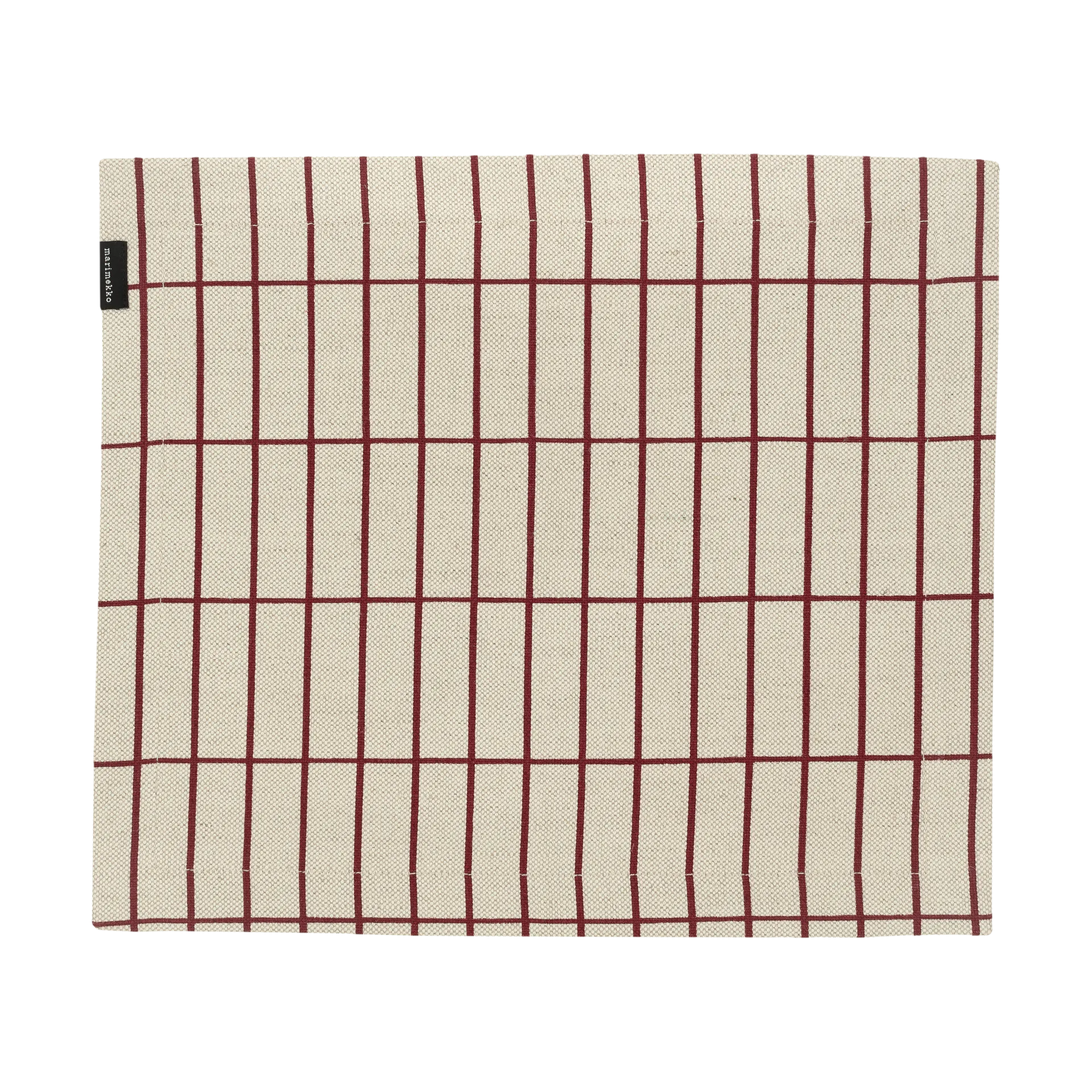 Pieni Tiiliskivi Platzdecke 35x40 cm, Linen-d. red Marimekko