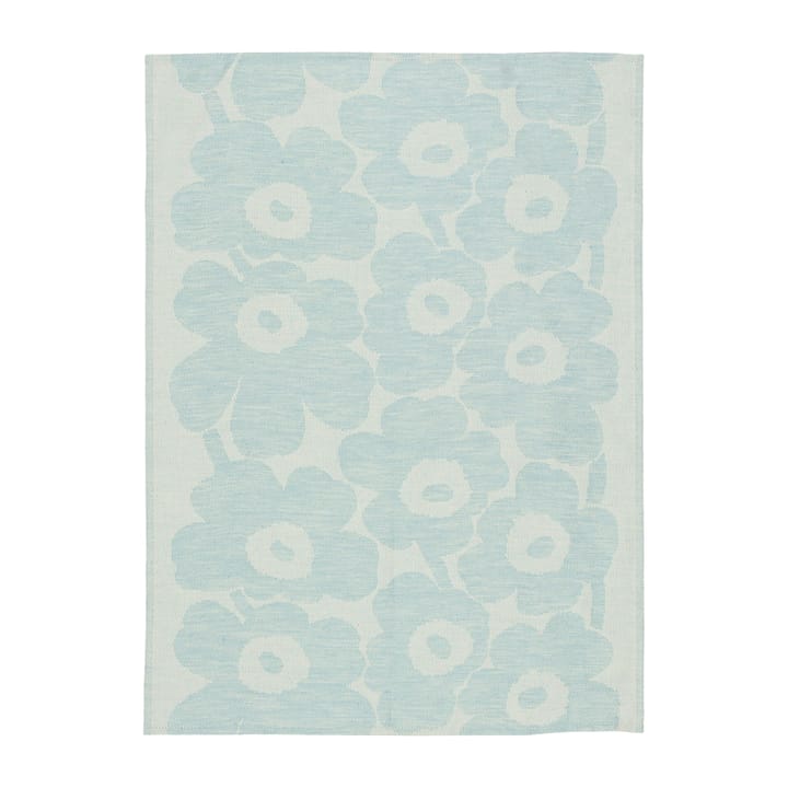 Pieni Unikko Geschirrtuch Baumwolle-Leinen 50 x 70cm - Off white-light blue - Marimekko