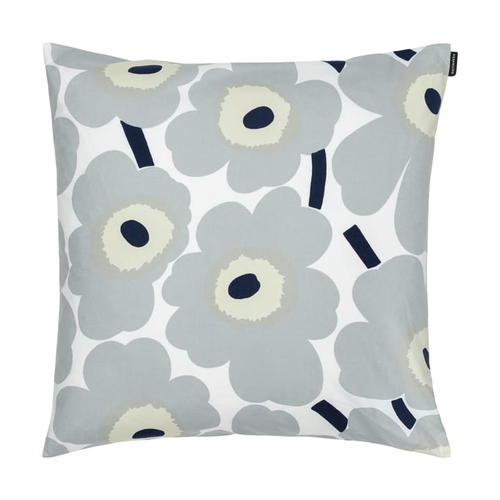 Pieni Unikko Kissenbezug 50x50cm - Grey-sand-dark blue - Marimekko