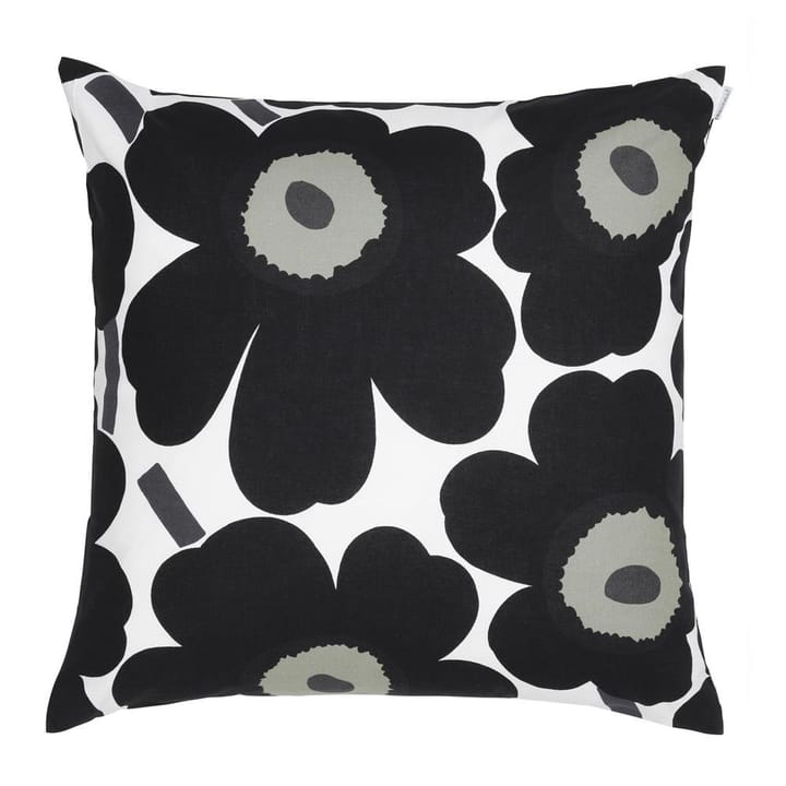 Pieni Unikko Kissenbezug 50x50cm, Schwarz Marimekko
