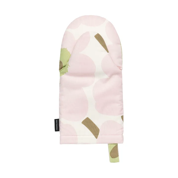 Pieni Unikko Ofenhandschuh - Off white-pink-pear-sand - Marimekko