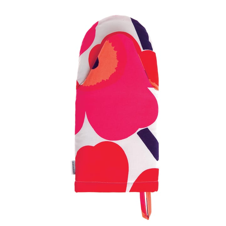 Pieni Unikko Ofenhandschuh - Rot-weiß - Marimekko